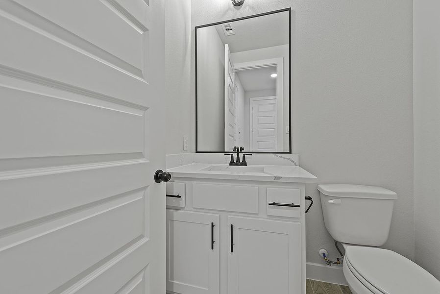 Furnished interior view inside a new home in Jordan Ranch, Katy (Image 5).