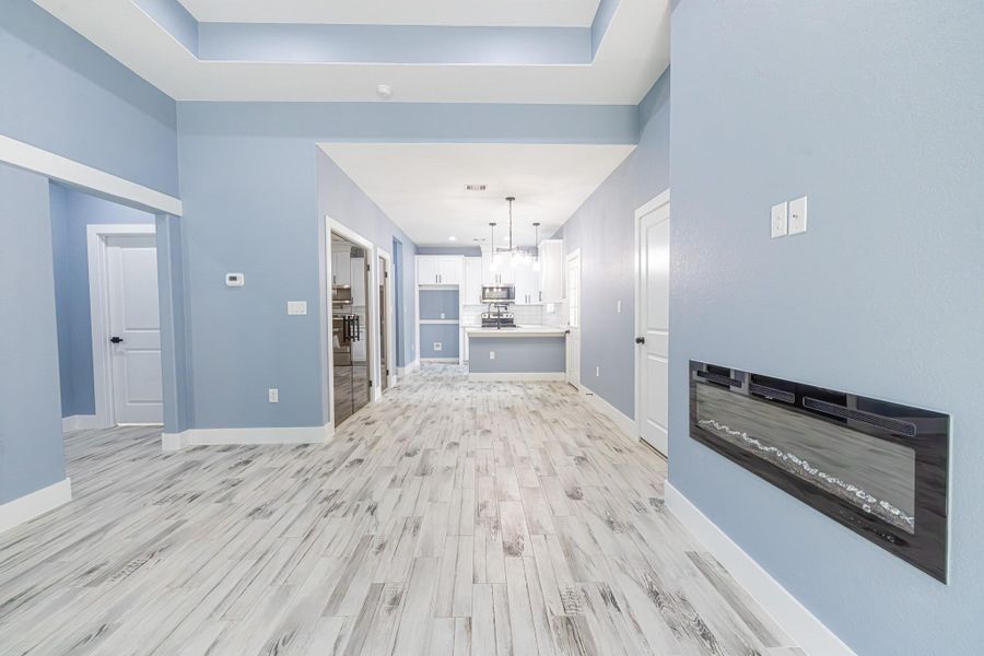 Furnished interior view inside a new home in , Willis (Image 7). Furnished interior view inside a new home in , Willis (Image 7).