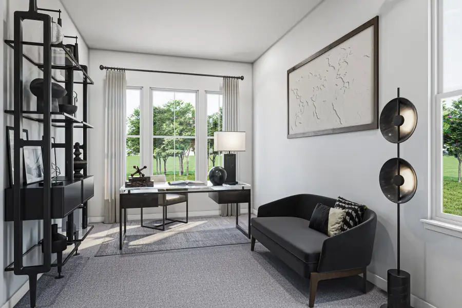 Furnished interior view inside a new home in Park Central, Georgetown (Image 10).