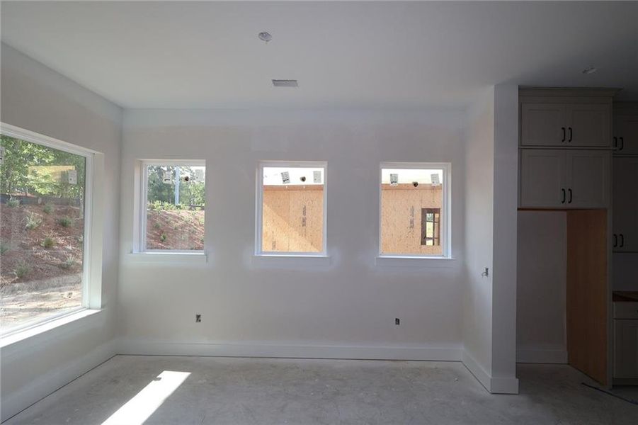 In-progress construction of a new home in , Gainesville, GA (Image 5).