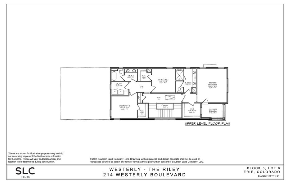 2D floor plan layout of this home in Westerly, Erie, CO (Image 2).