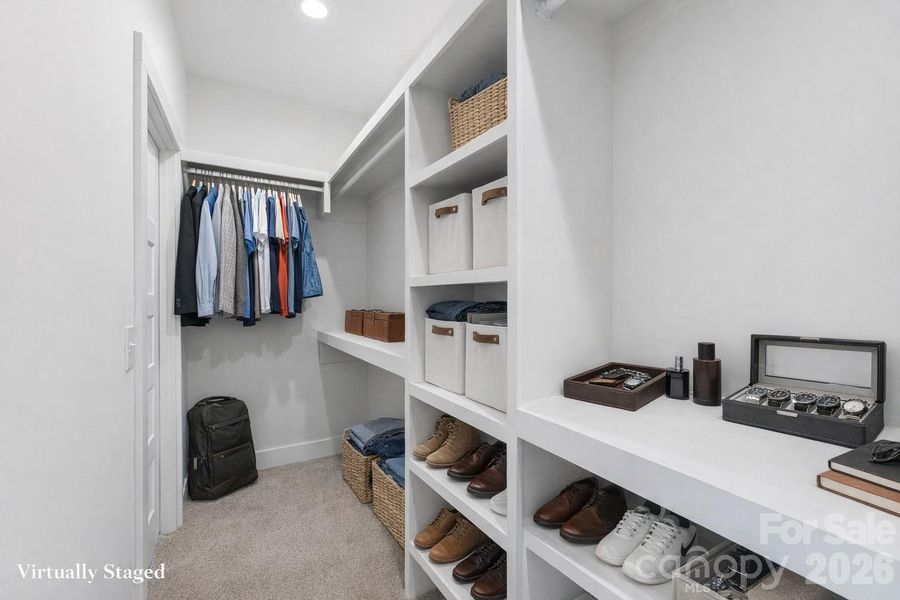 Furnished interior view inside a new home in , Albemarle (Image 18). Furnished interior view inside a new home in , Albemarle (Image 18).