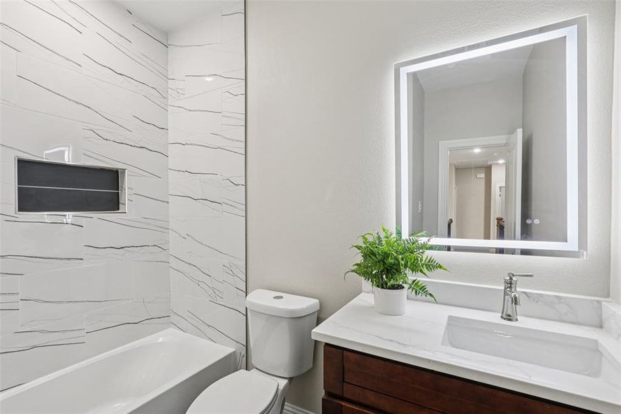 Furnished interior view inside a new home in , Keller (Image 6). Furnished interior view inside a new home in , Keller (Image 6).