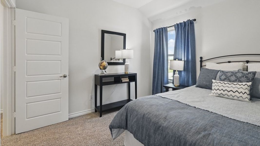 Furnished interior view inside a new home in Liberty Crossing, Royse City (Image 29).