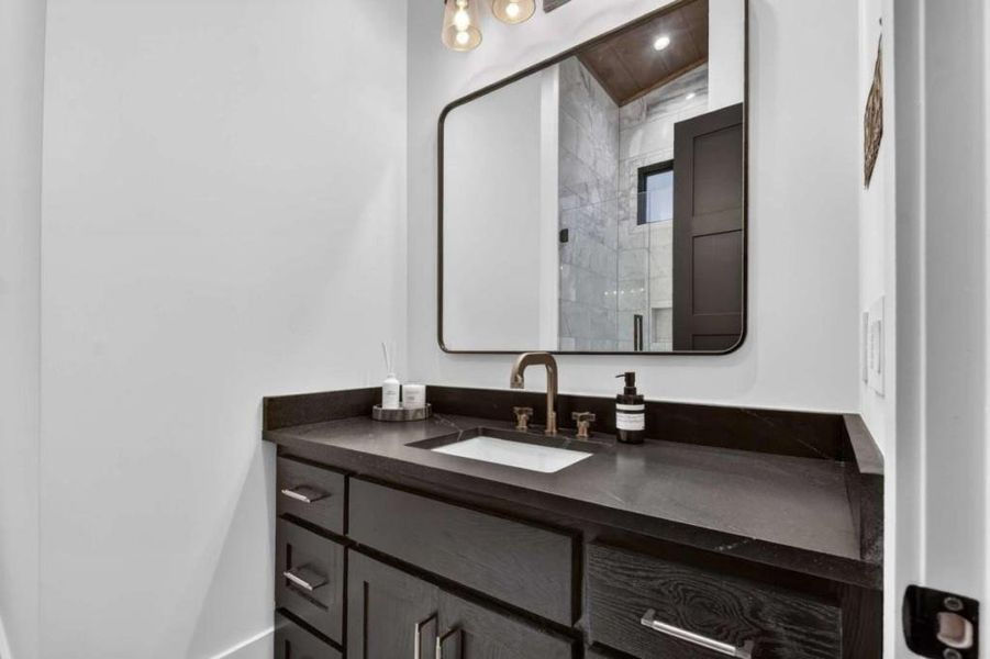 Furnished interior view inside a new home in , Mineral Bluff (Image 44).