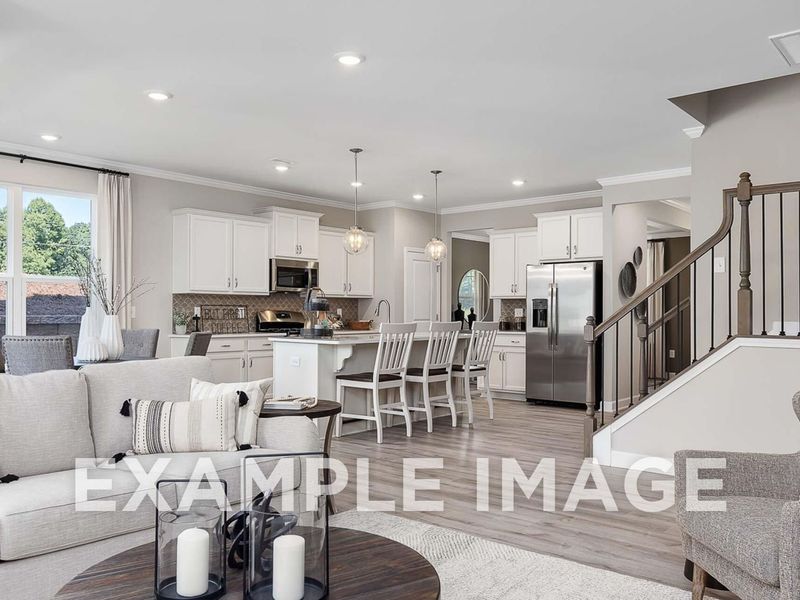 Furnished interior view inside a new home in Wellers Knoll, Lillington (Image 10). Furnished interior view inside a new home in Wellers Knoll, Lillington (Image 10).