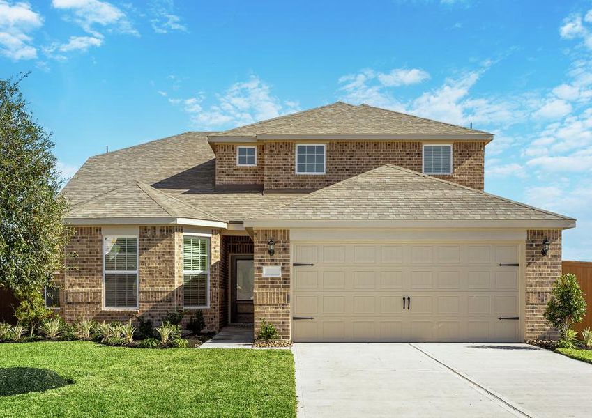 This 2-story Huron home has incredible curb appeal.