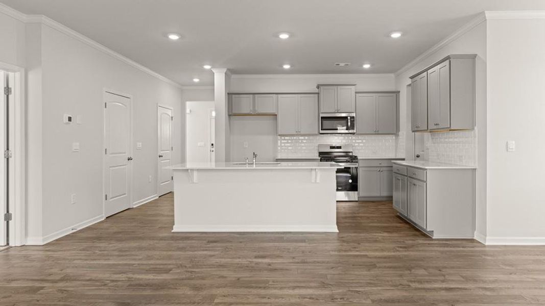 Furnished interior view inside a new home in Falcon Landing, Gainesville (Image 3).