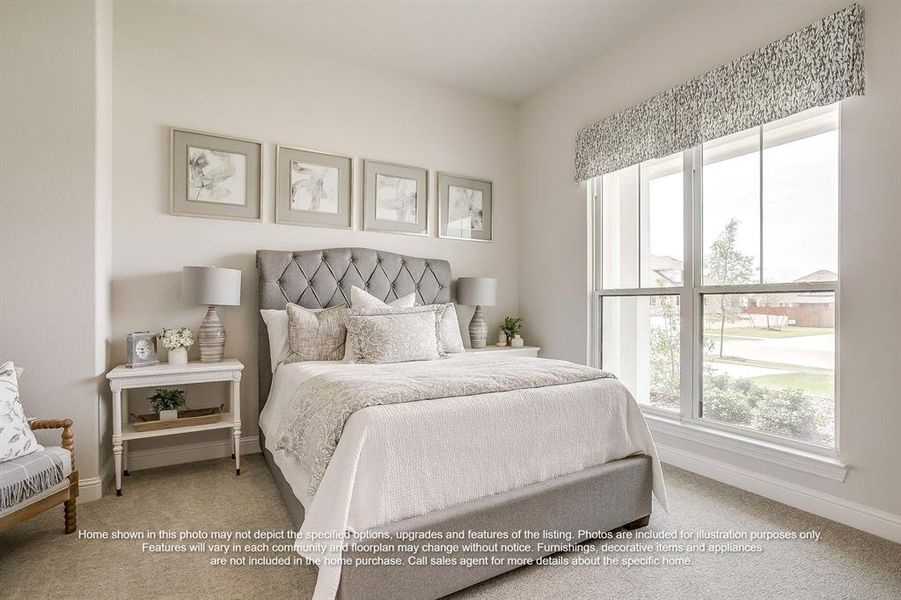 Furnished interior view inside a new home in Lakeridge Estates Phase 2, Lorena (Image 11).