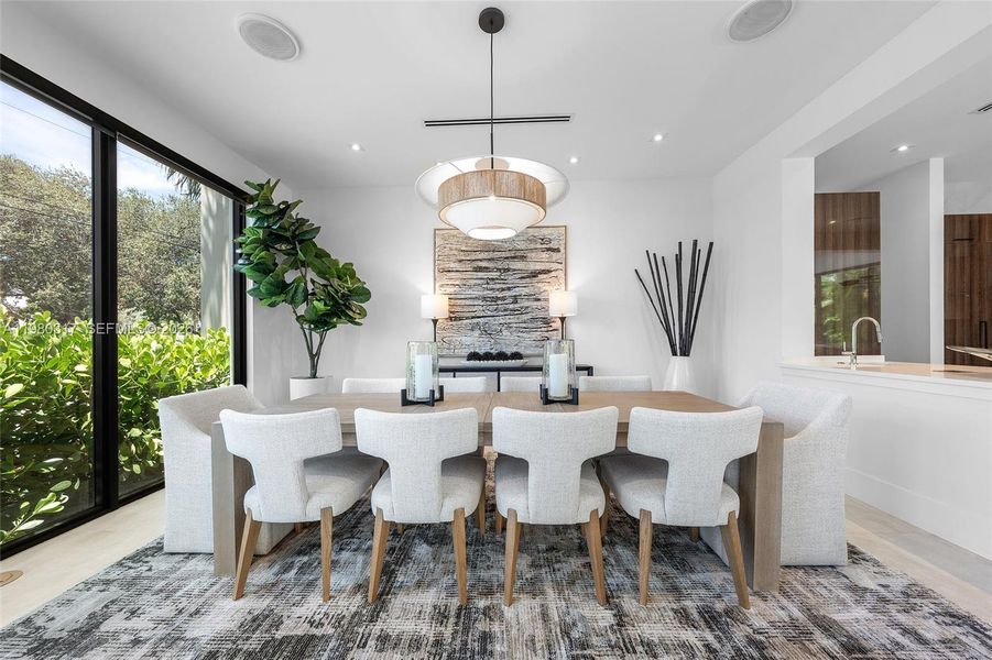 Furnished interior view inside a new home in , Fort Lauderdale (Image 13).