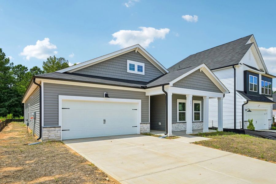 Exterior - Striking contrast and curb appeal with style. Exterior - Striking contrast and curb appeal with style.