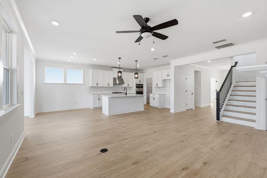 Spacious, unfurnished interior of a new home in Reserve at Hickory Walk, Kennesaw (Image 21). Spacious, unfurnished interior of a new home in Reserve at Hickory Walk, Kennesaw (Image 21).