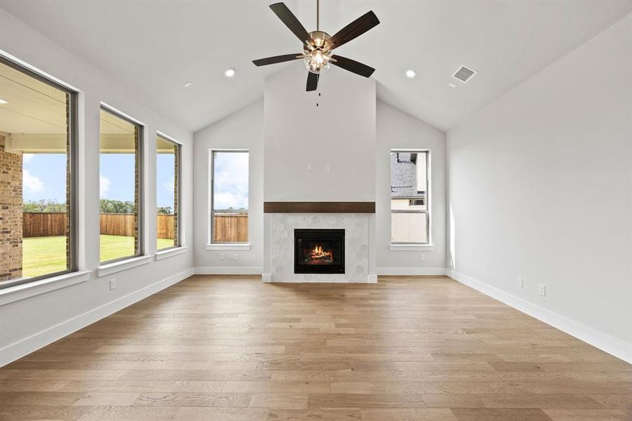 Spacious, unfurnished interior of a new home in Chatham Reserve, Krugerville (Image 10).