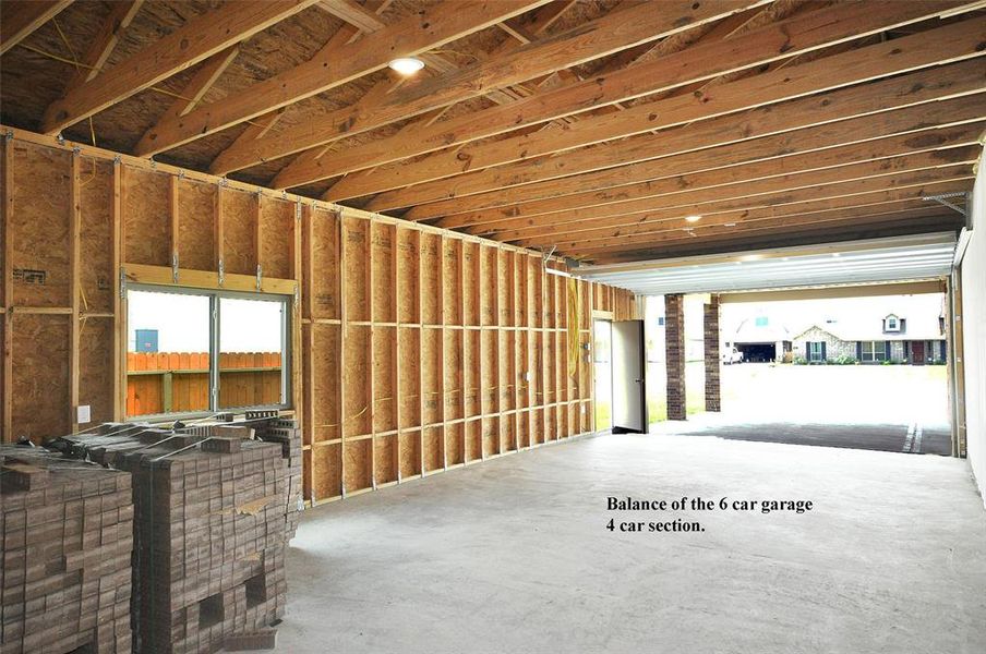 With a 16x9 overhead door, a 5030 window and a man door, this garage is ready for your chosen activity.