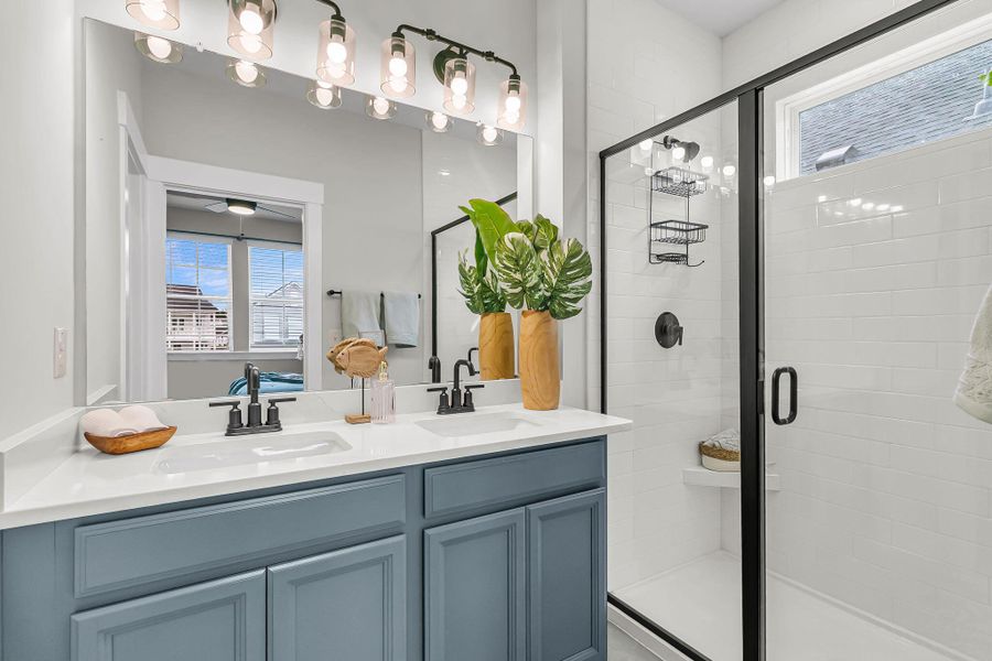 Furnished interior view inside a new home in Nexton - Midtown - The Park Collection, Summerville (Image 20).