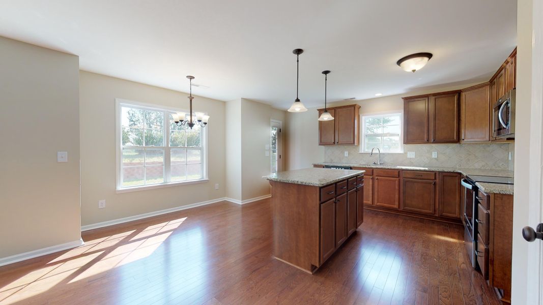 Representative furnished interior of a home built from the Rockbridge by Bill Clark Homes in Davenport Farms, Winterville (Image 10).