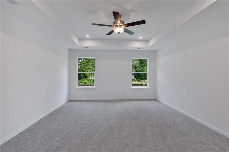 Spacious, unfurnished interior of a new home in The Overlook at Factory Shoals, Mableton (Image 30).