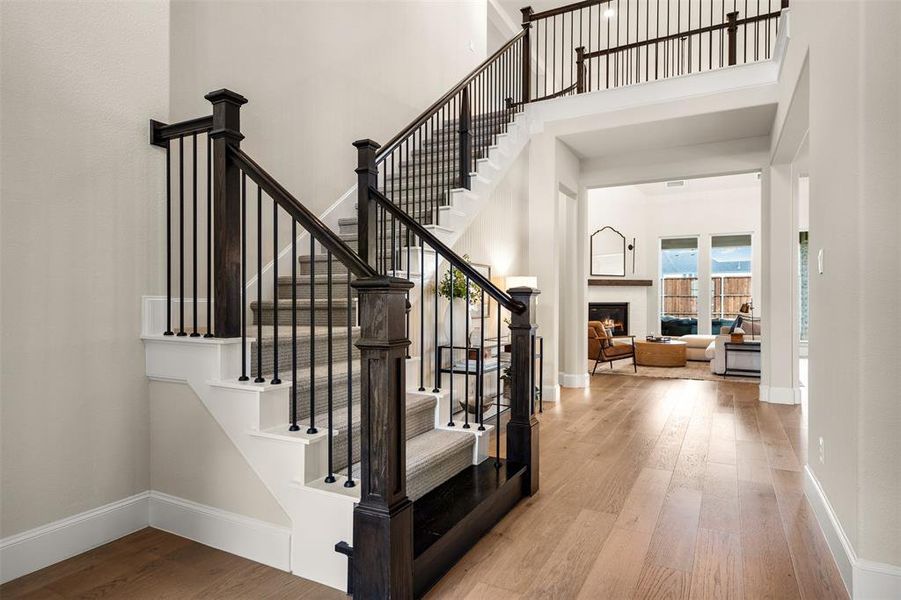 Furnished interior view inside a new home in , Prosper (Image 23).