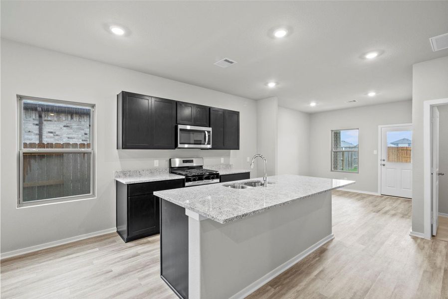 Furnished interior view inside a new home in Creekhaven, Rosharon (Image 7).