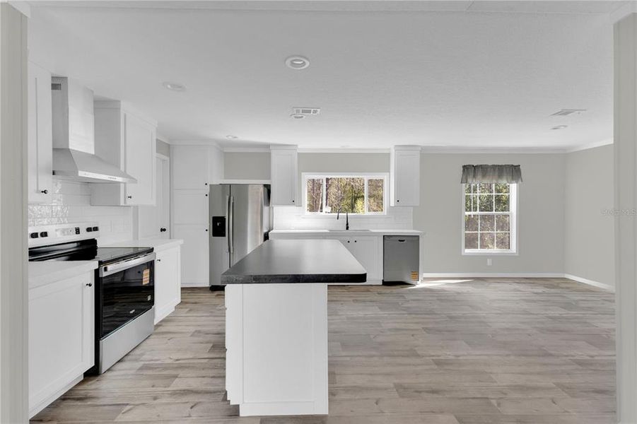 Furnished interior view inside a new home in , St. Cloud (Image 8).