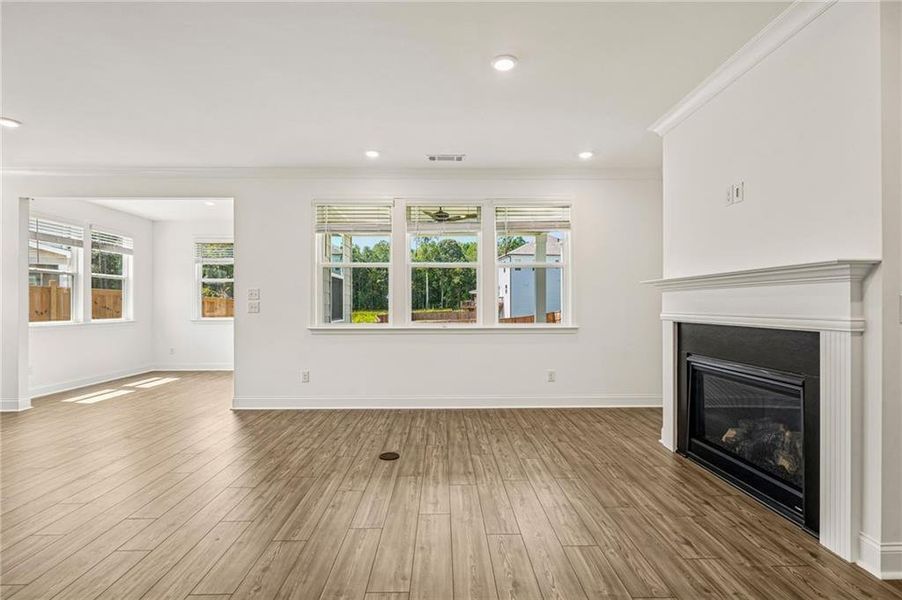 Spacious, unfurnished interior of a new home in Bennett Farm, Loganville (Image 23).