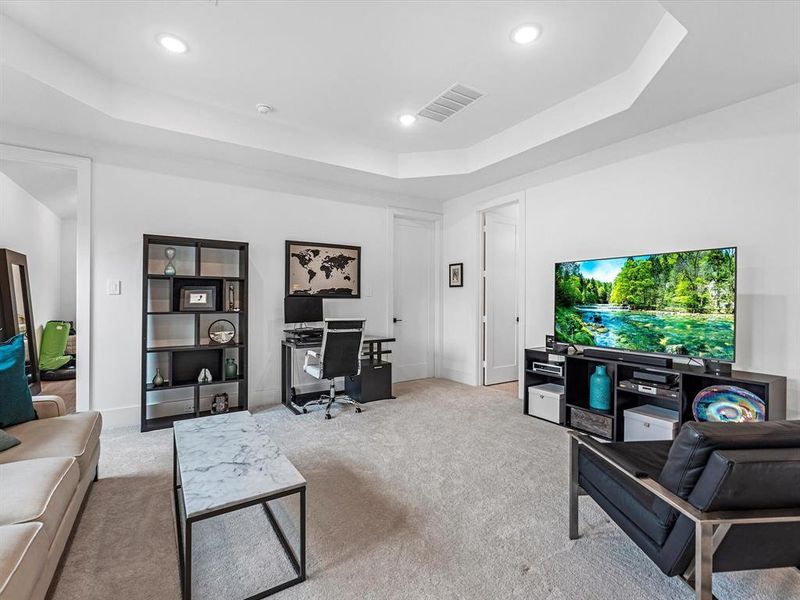 Another view of the gorgeous family room.