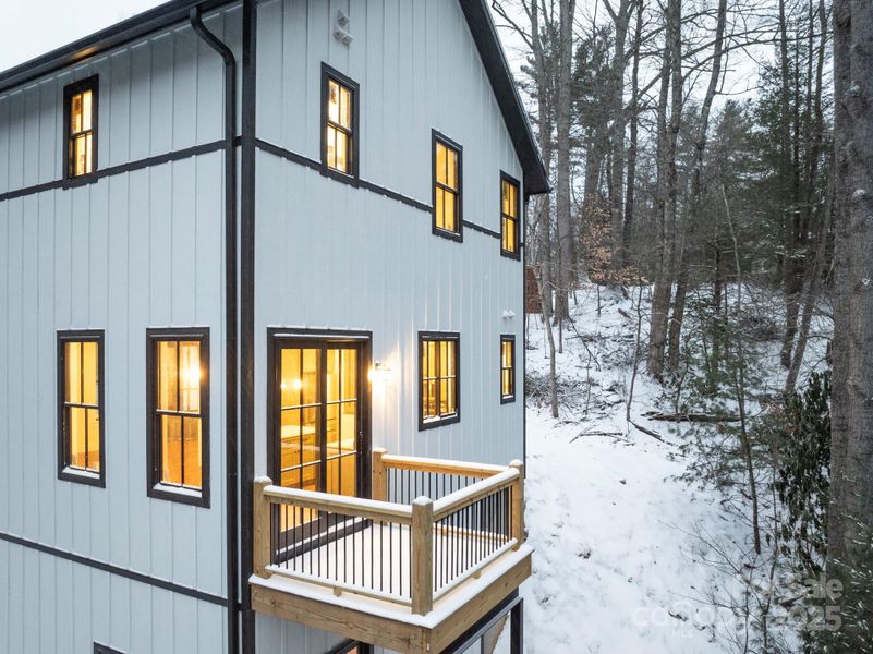 Exterior details and patio area of a home in , Boone (Image 23). Exterior details and patio area of a home in , Boone (Image 23).