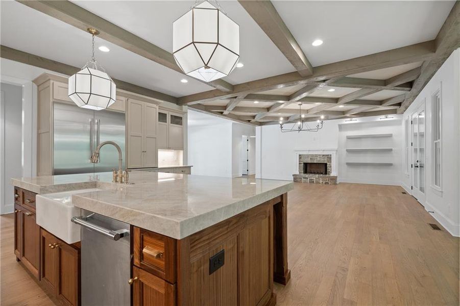 Furnished interior view inside a new home in , Milton (Image 9).