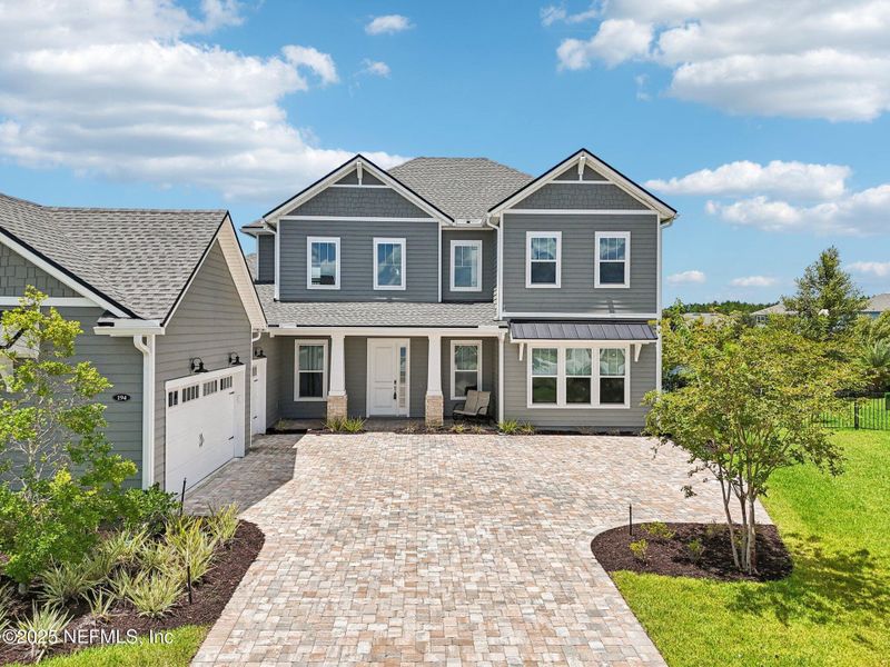 Front exterior of a new home in , St. Augustine, FL, highlighting curb appeal (Image 45).