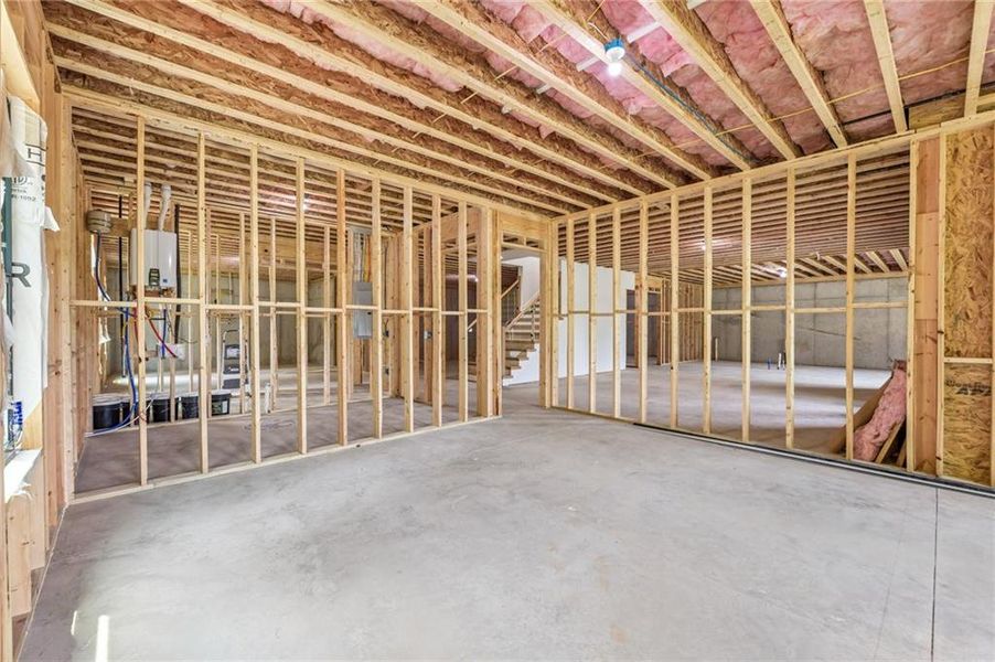 In-progress construction of a new home in , Buford, GA (Image 70).
