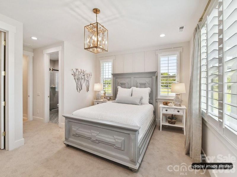 Upstairs Bedroom with ensuite Bath