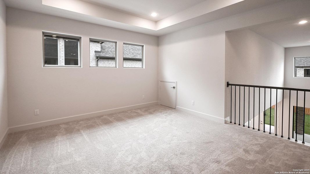 Spacious, unfurnished interior of a new home in Mayfair 60', New Braunfels (Image 21). Spacious, unfurnished interior of a new home in Mayfair 60', New Braunfels (Image 21).