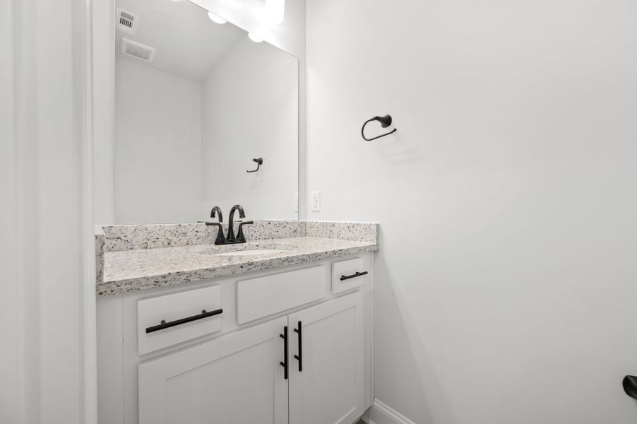 Front exterior of a new home in Saddlebrook, Murfreesboro, TN, highlighting curb appeal (Image 33).