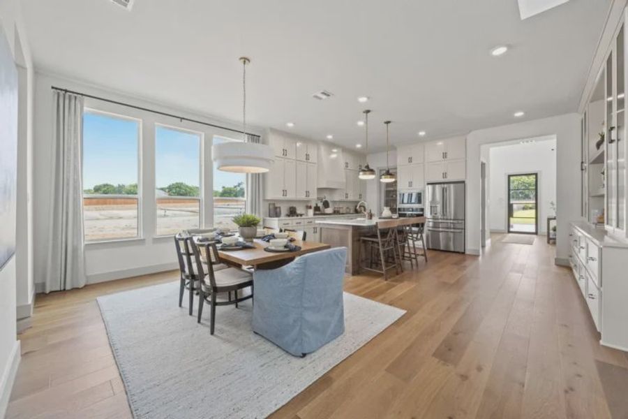 Furnished interior view inside a new home in Uptown Celina, Celina (Image 14).