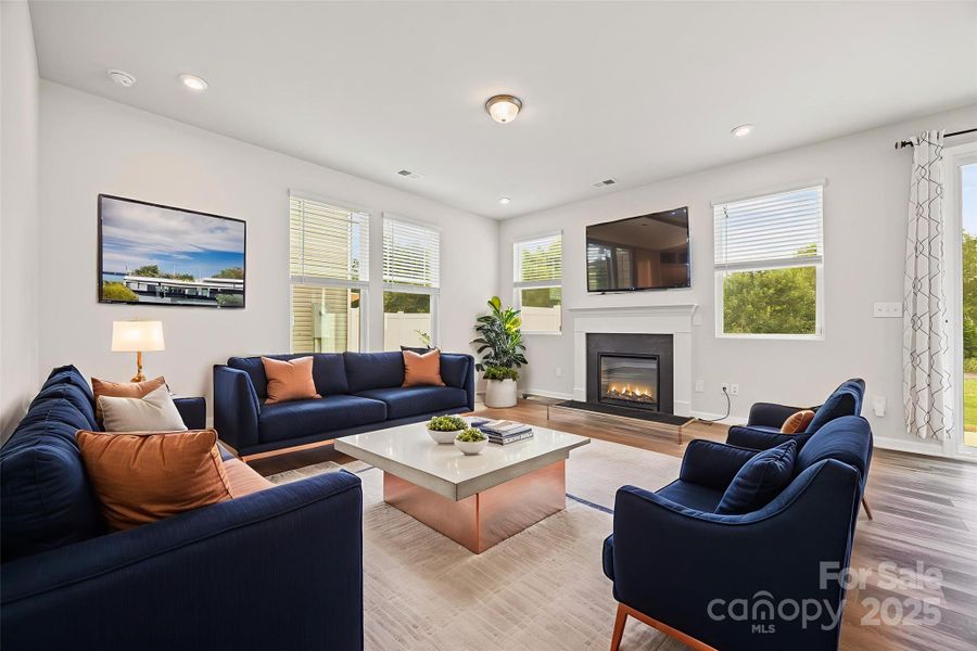 Furnished interior view inside a new home in , Indian Land (Image 3).