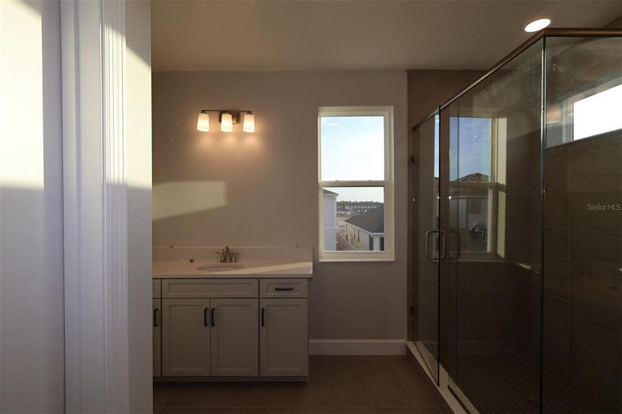 Furnished interior view inside a new home in Center Lake on the Park, St. Cloud (Image 5).