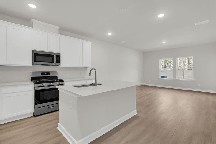 Furnished interior view inside a new home in Hammock Walk at Nexton, Summerville (Image 11).