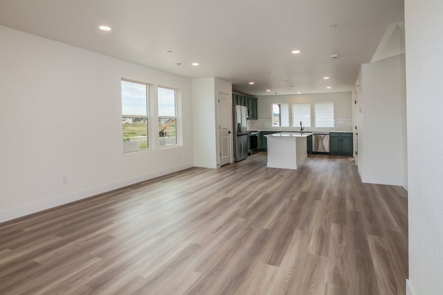 Spacious, unfurnished interior of a new home in Prairie Song, Windsor (Image 23). Spacious, unfurnished interior of a new home in Prairie Song, Windsor (Image 23).