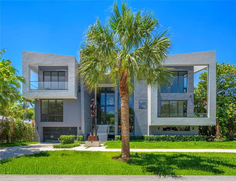 Front exterior of a new home in , Miami, FL, highlighting curb appeal (Image 21). Front exterior of a new home in , Miami, FL, highlighting curb appeal (Image 21).