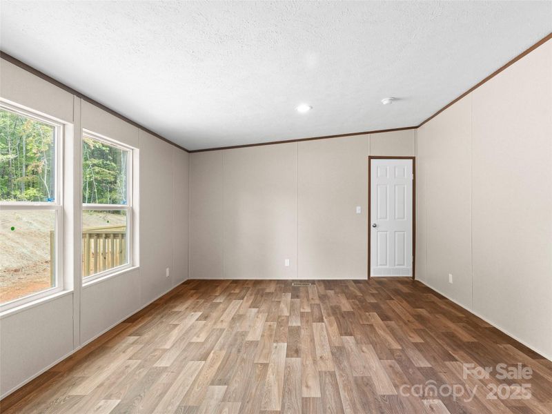 Spacious, unfurnished interior of a new home in , Mill Spring (Image 15). Spacious, unfurnished interior of a new home in , Mill Spring (Image 15).