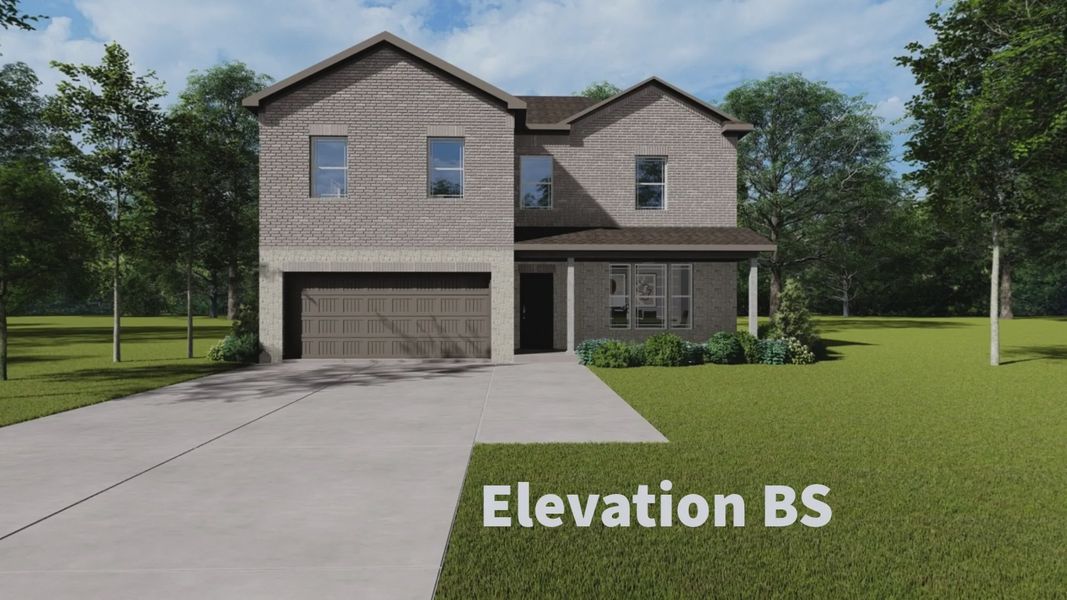 Representative exterior photo of a completed home built from the Seabrook by Stonehollow Homes in Anderson Crossing, Trenton, TX (Image 5). Representative exterior photo of a completed home built from the Seabrook by Stonehollow Homes in Anderson Crossing, Trenton, TX (Image 5).