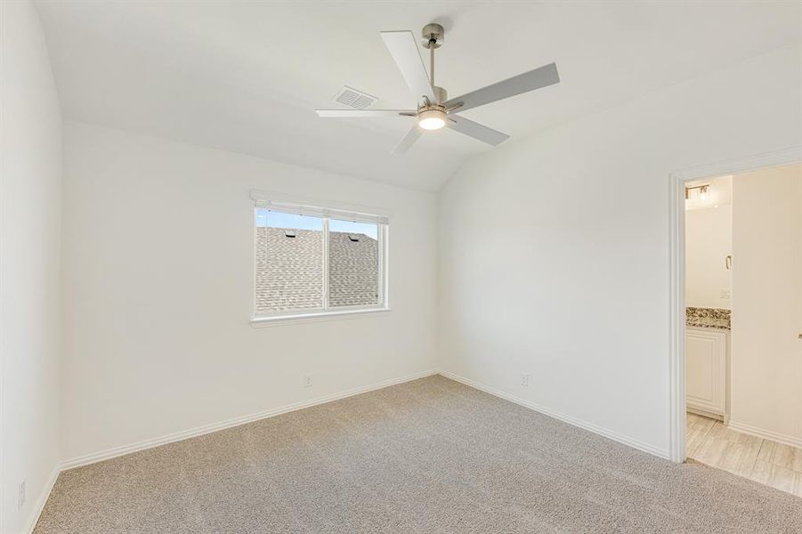 Spacious, unfurnished interior of a new home in Union Park Classic 55, Little Elm (Image 26).