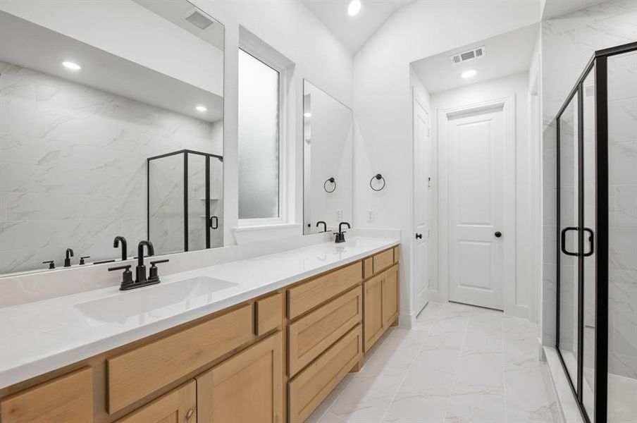 Furnished interior view inside a new home in Pecan Square: 50ft. lots, Northlake (Image 8).