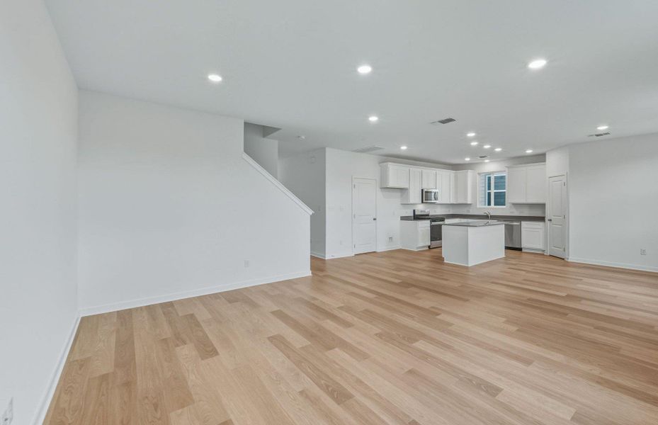 Spacious, unfurnished interior of a new home in Larson Crossing, Elgin (Image 23). Spacious, unfurnished interior of a new home in Larson Crossing, Elgin (Image 23).