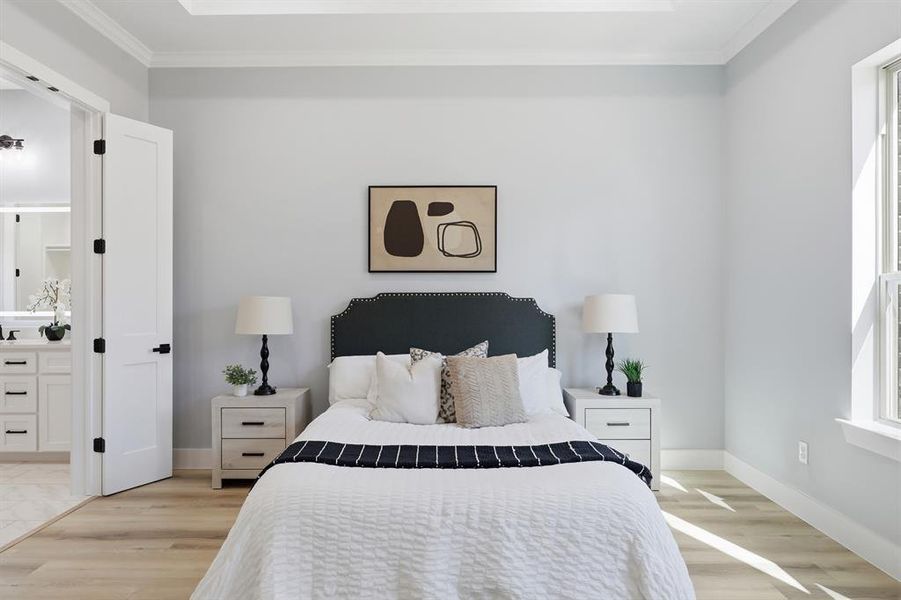 Furnished interior view inside a new home in , Arlington (Image 33).