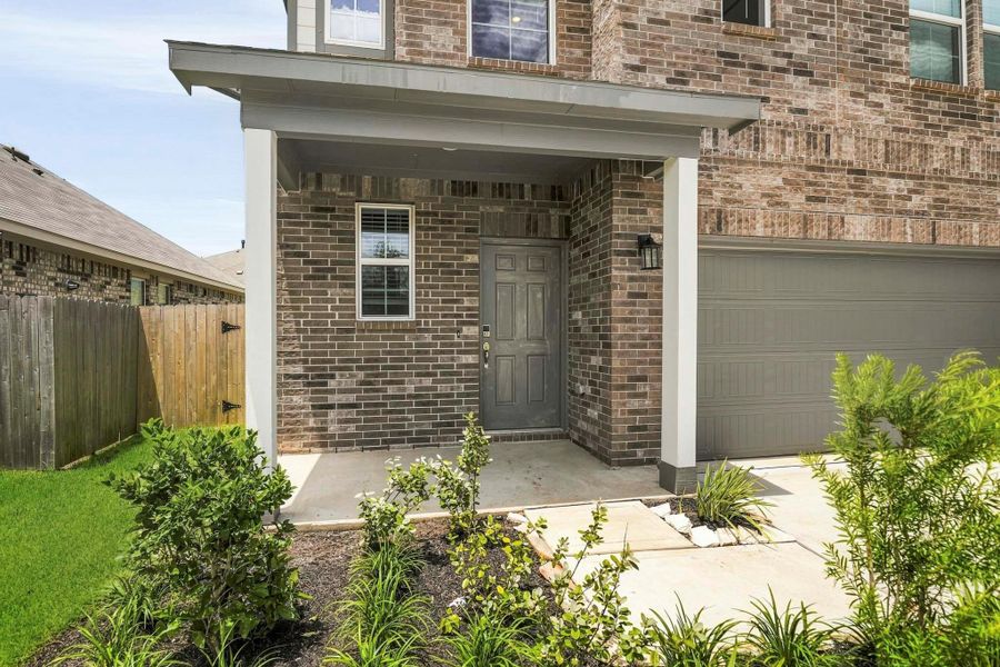 Exterior details and patio area of a home in Riverwood Ranch, Angleton (Image 2). Exterior details and patio area of a home in Riverwood Ranch, Angleton (Image 2).
