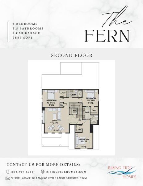 2D floor plan layout of this home in , Chapin, SC (Image 5).