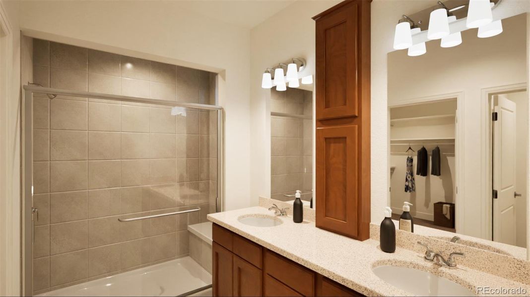 Furnished interior view inside a new home in , Aurora (Image 12).