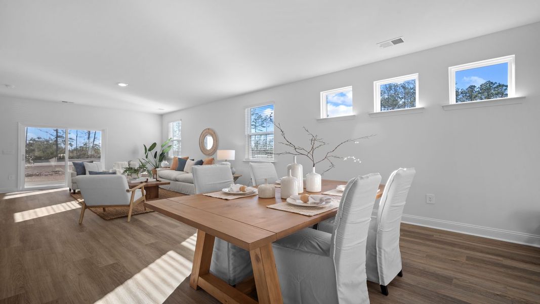 Representative furnished interior of a home built from the Desmond by D.R. Horton in The Lakes at North Glynn, Brunswick (Image 12).