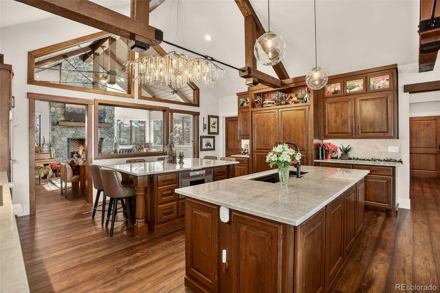Furnished interior view inside a new home in , Evergreen (Image 16).